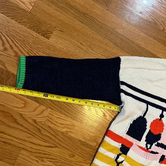 Anthropologie Nautical Buoy Cardigan L/XL NEW - Picture 8 of 15